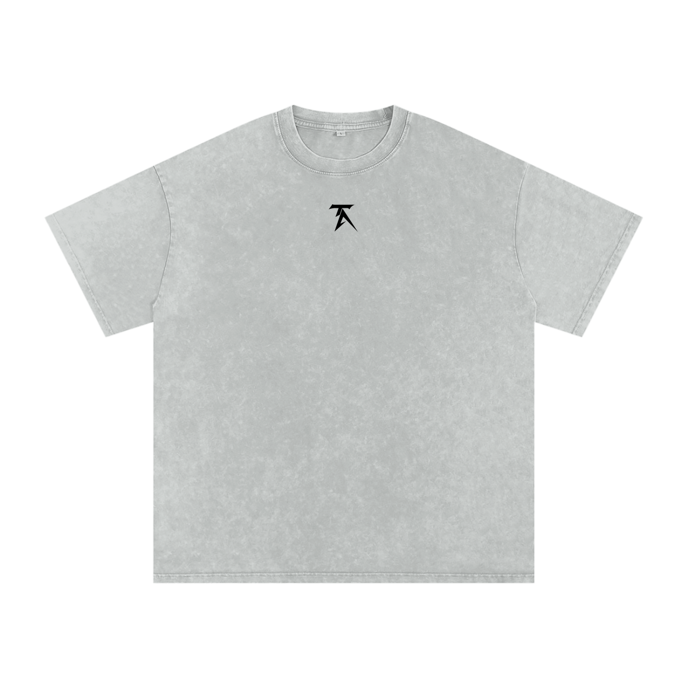 Light Gray Oversized Adrenaline Junkie T-Shirt