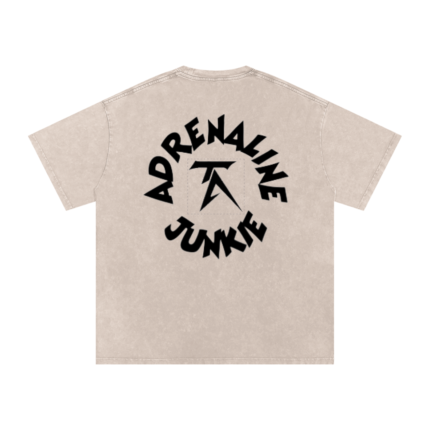Apricot Oversized Adrenaline Junkie T-Shirt